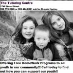 The Tutoring Centre Seeks Volunteers