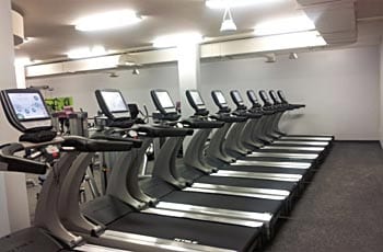 A state-of-the-art facility complete with cardio and strength training equipment.