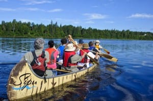 The Voyageur Canoe, Sipu.