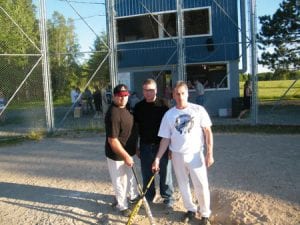 Home Run Champs: From the Eel Ground Eagles, Kortney McAllister & Harvey Simon.  Bats presented by Alan Cooper of the Nelson Softball Association.