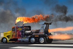 The original Shockwave Jet Truck is the world's only triple engine jet truck and it will be at the Atlantic Canada International Air Show in Miramichi this summer, August 24th & 25th!