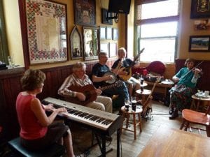 Matilda Murdoch and friends on a recent Saturday afternoon at O'Donaghue's Pub.