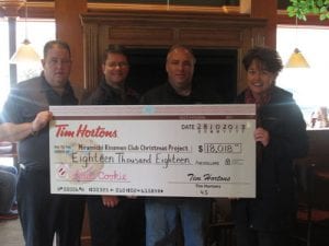 Tim Hortons Smile Cookies campaign raised over $18,000 locally this year