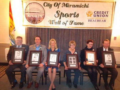 Miramichi Sports Wall of Fame 2015 individual recepients