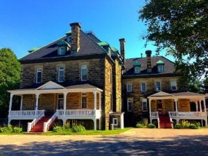 The former "Bishop's Palace" located at 14 Howard Street beside St. Michael's Cathedral is the future location of the Hospice Day Program.