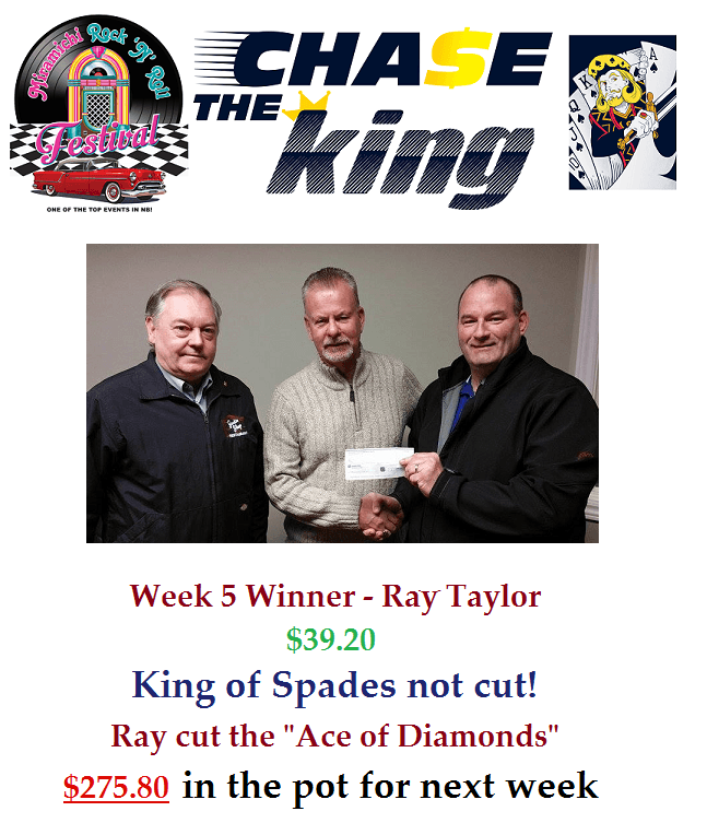 Chase The King Week 5 Winner