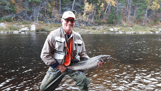 Tom Tonge from Quispamsis with a nice hen 