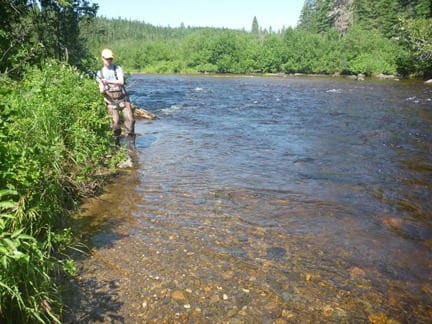 From our archives: Anglers at the Depot Crown Reserve stretch.