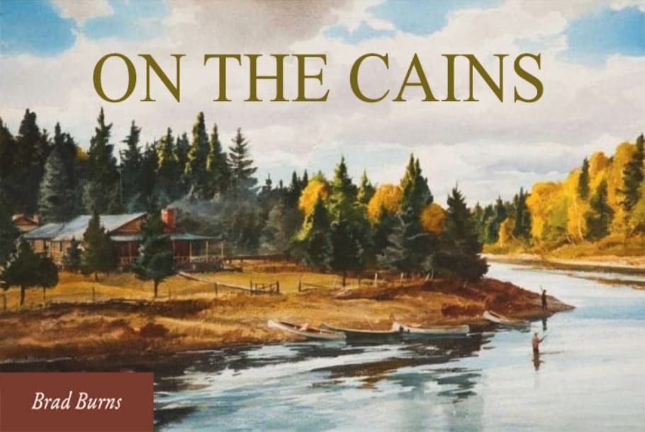 On the Cains – New Book by Brad Burns is an Historical Tribute to the Cains  River - Giver on the River